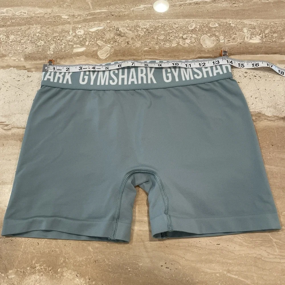 Gymshark Fit Seamless Athletic‎ Workout Shorts in Green Womens Size Large